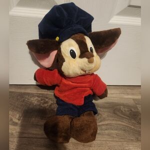 Fievel Mousekewitz Plush Toy From The Movie An American Tail 1986 (U)